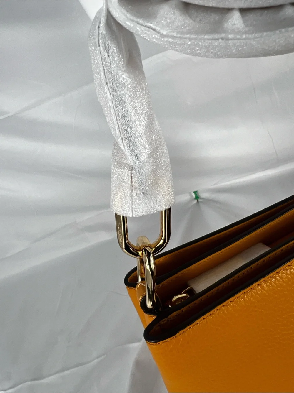 Michael Kors Trisha Medium Triple Compartment Crossbody in Cider leather
